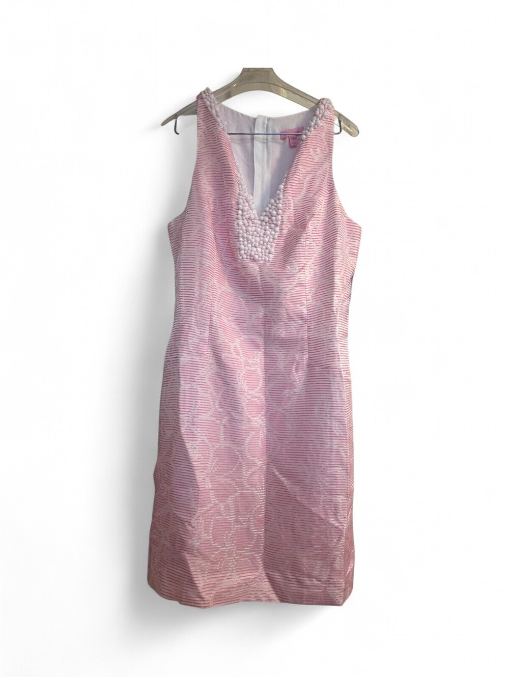 Lilly Pulitzer Airy Shift Dress Size 10 Pink Rosy Posie